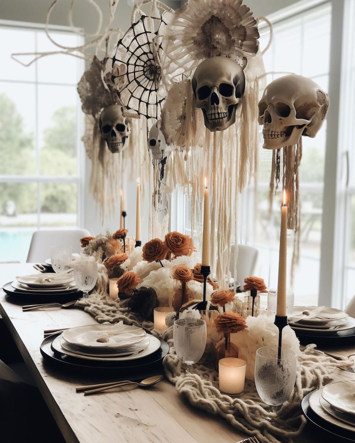 20 enchanting halloween table setting ideas 7