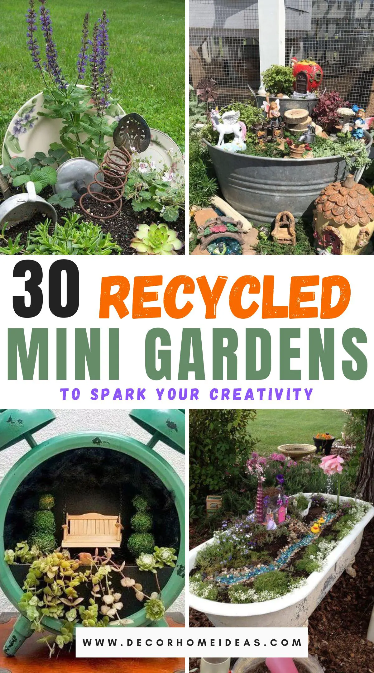 Discover 30 unique miniature junk gardens crafted from recycled materials, showcasing creativity and sustainability. This post explores innovative ways to transform discarded items into charming mini gardens, offering inspiration and practical tips for creating your own eco-friendly masterpieces. Dive in to see how trash can become treasure in these delightful green spaces.