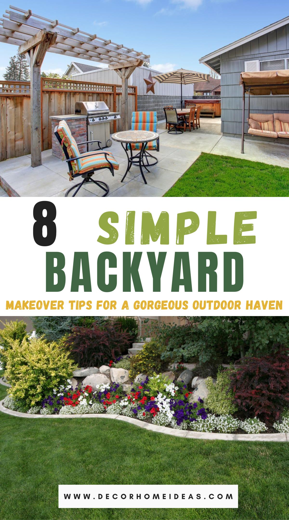 best backyard makeover tips ideas