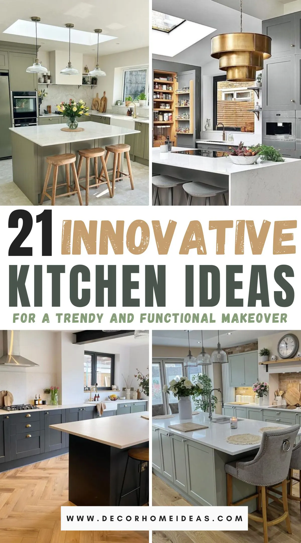 Explore 21 cool kitchen ideas to elevate your cooking and dining experience with style. From sleek, modern designs and smart storage solutions to chic lighting and innovative appliances, discover ways to transform your kitchen into a functional and fashionable space. Get inspired to create a kitchen that combines practicality with stunning aesthetics.