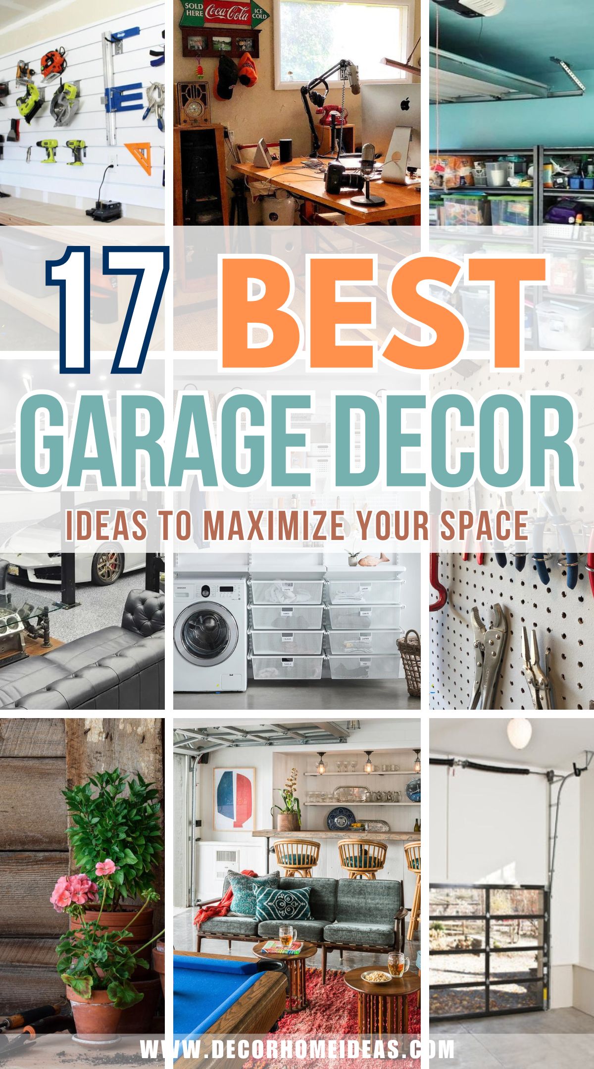 best garage decor ideas organize space