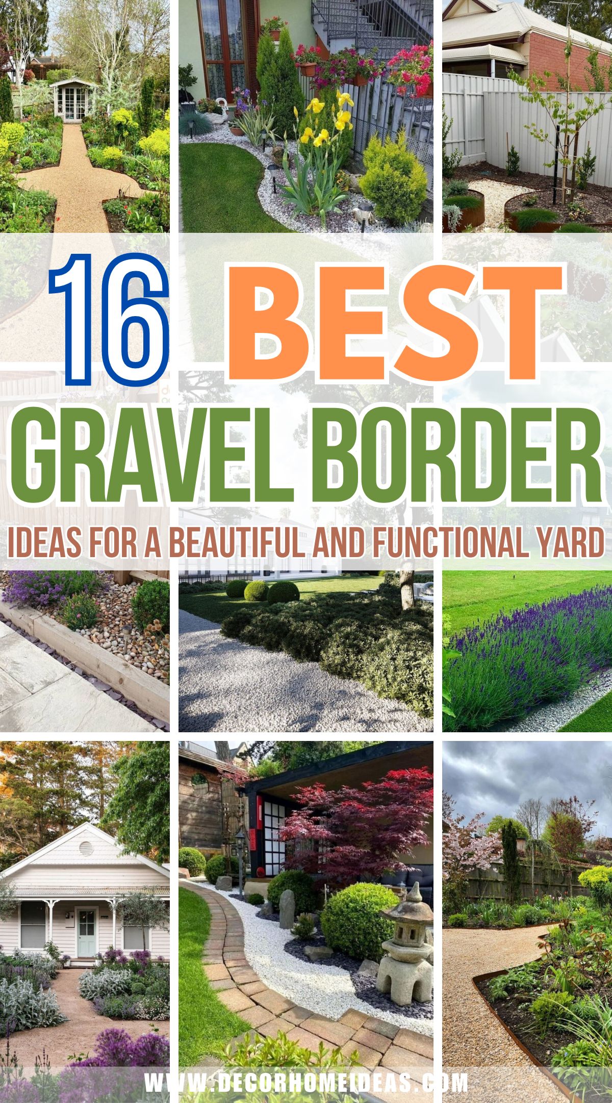 best gravel border ideas for garden