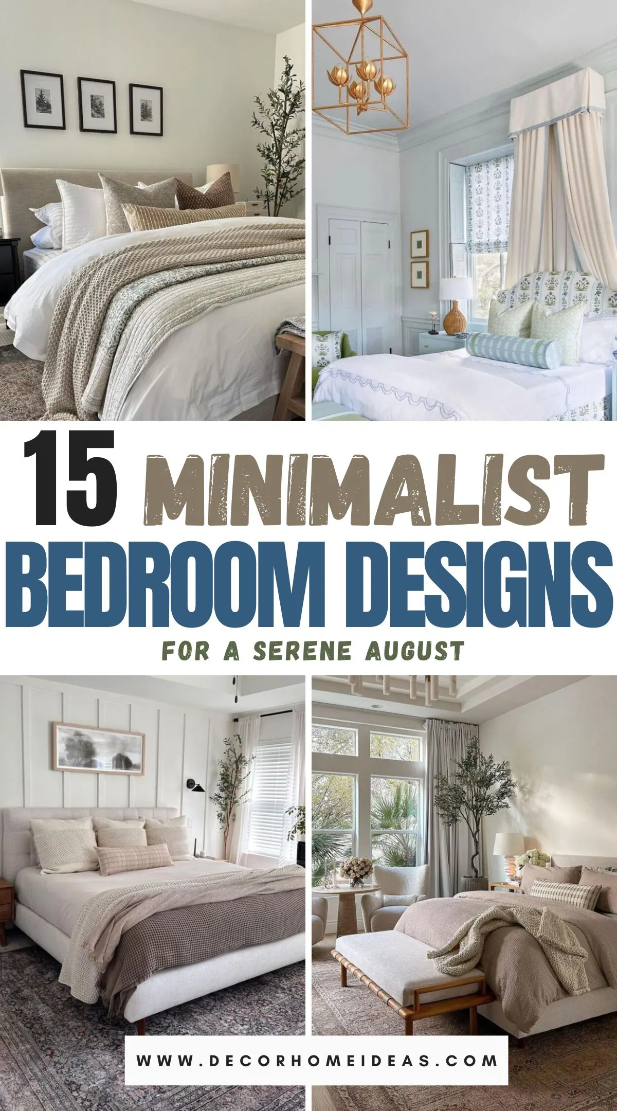 Transform your bedroom into a tranquil retreat with our curated collection of 15 stunning minimalist designs perfect for August. Discover sleek furniture, calming color palettes, and smart storage solutions that promise a serene and clutter-free space. Explore how simplicity can elevate your sanctuary.