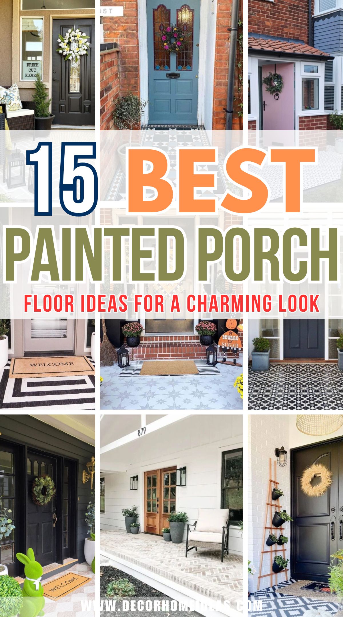 best painted porch floor ideas designs