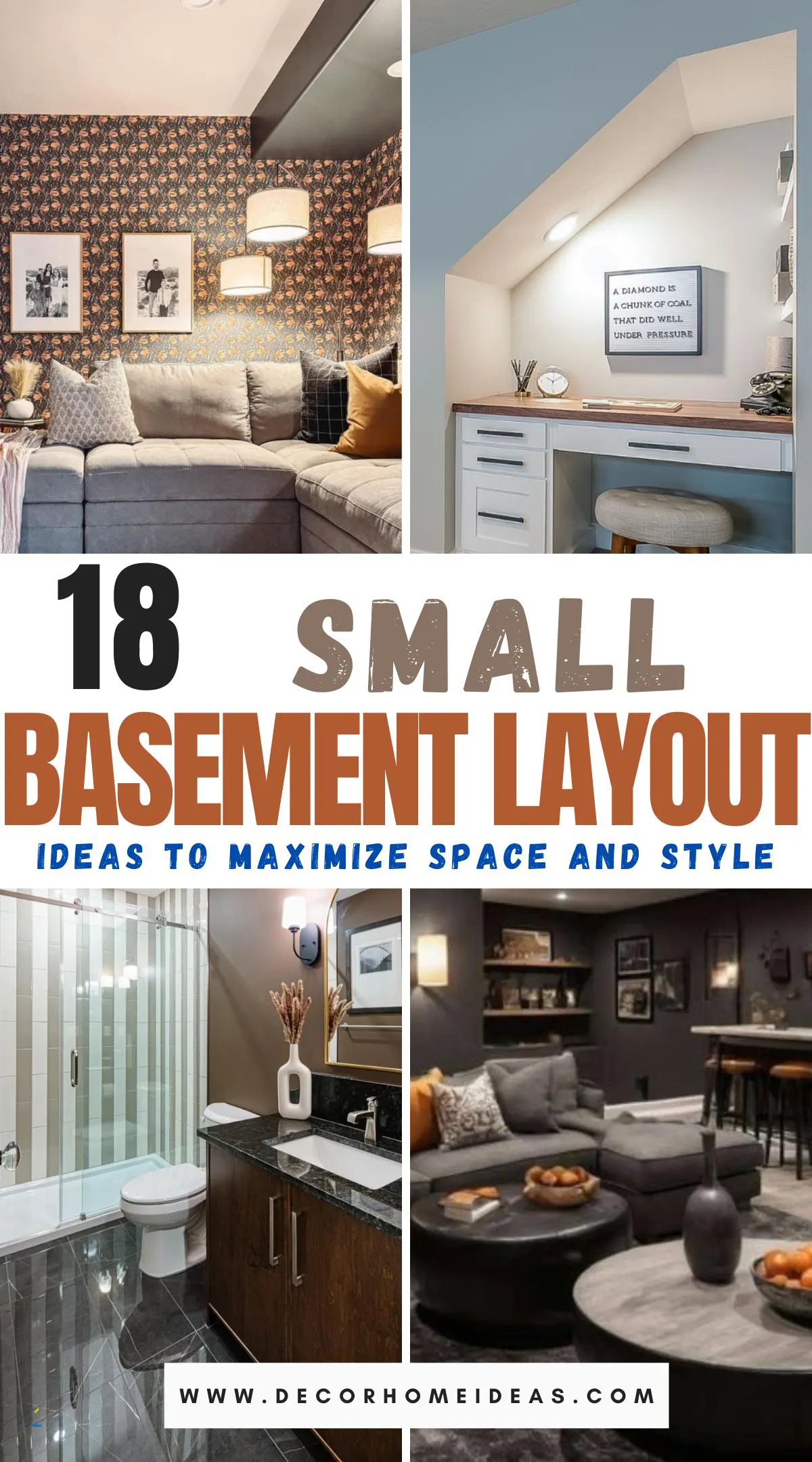 Maximize space and style with these 18 innovative small basement layout ideas! Transform your basement into a functional and stylish area with clever design solutions. From multi-purpose rooms to creative storage options, these ideas will help you make the most of every square foot. Discover inspiring layouts that add both utility and flair to your small basement, turning it into a cozy, inviting space you'll love to use.