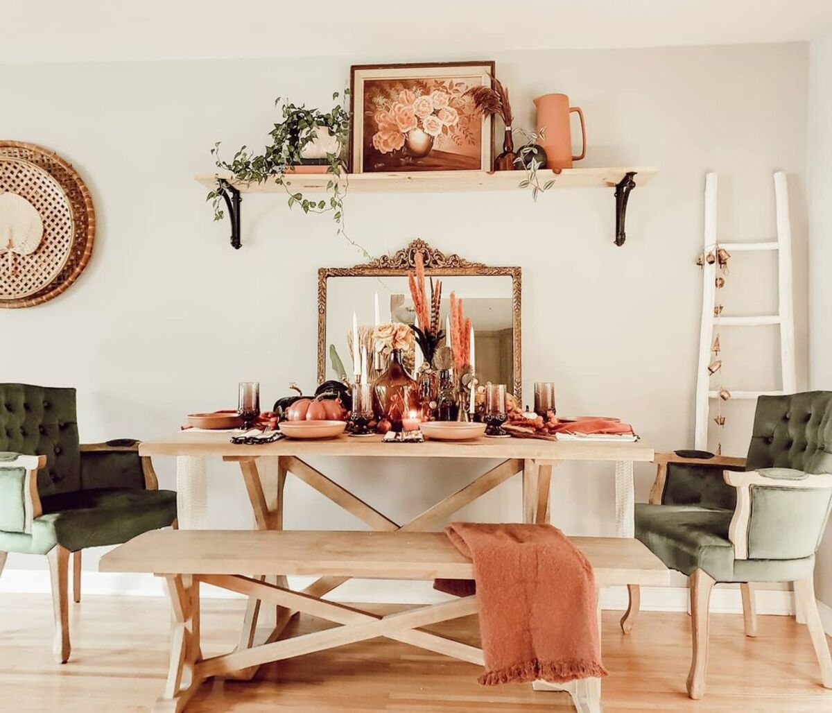 boho fall decor ideas 1