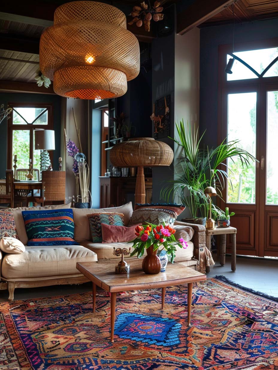 3. Vibrant Eclectic Retreat