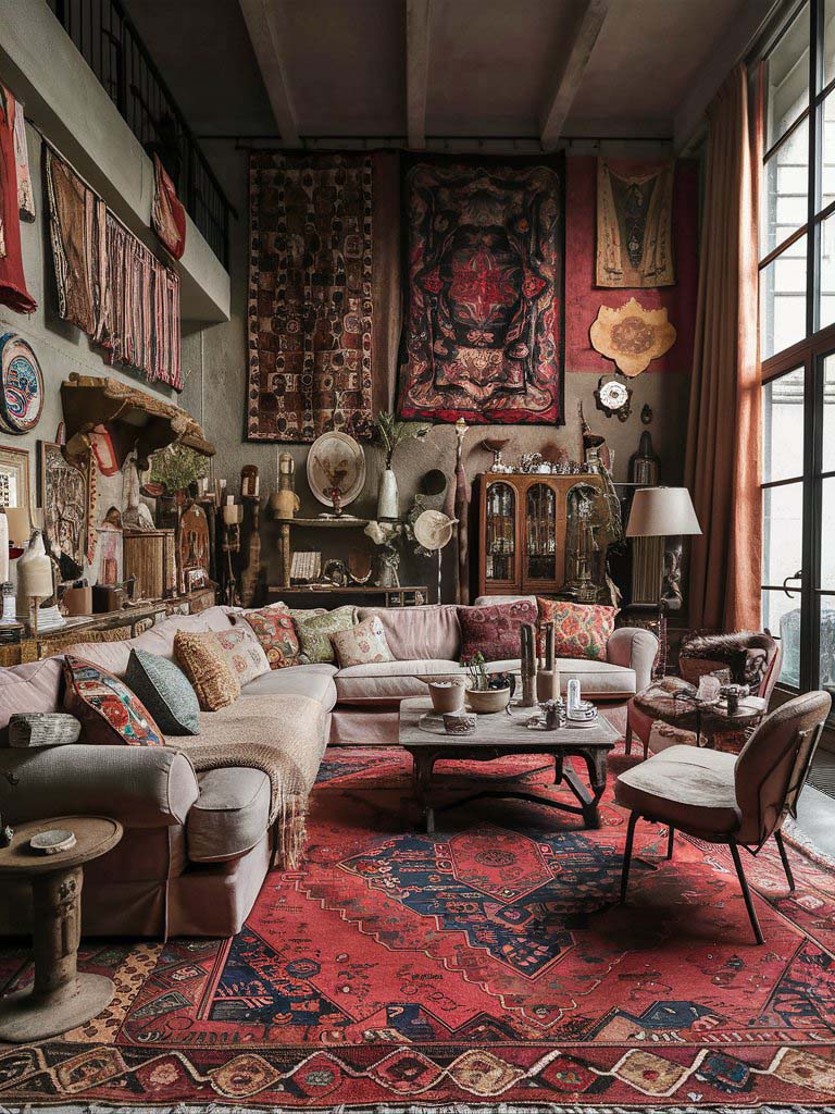 33. Eclectic Bohemian Loft