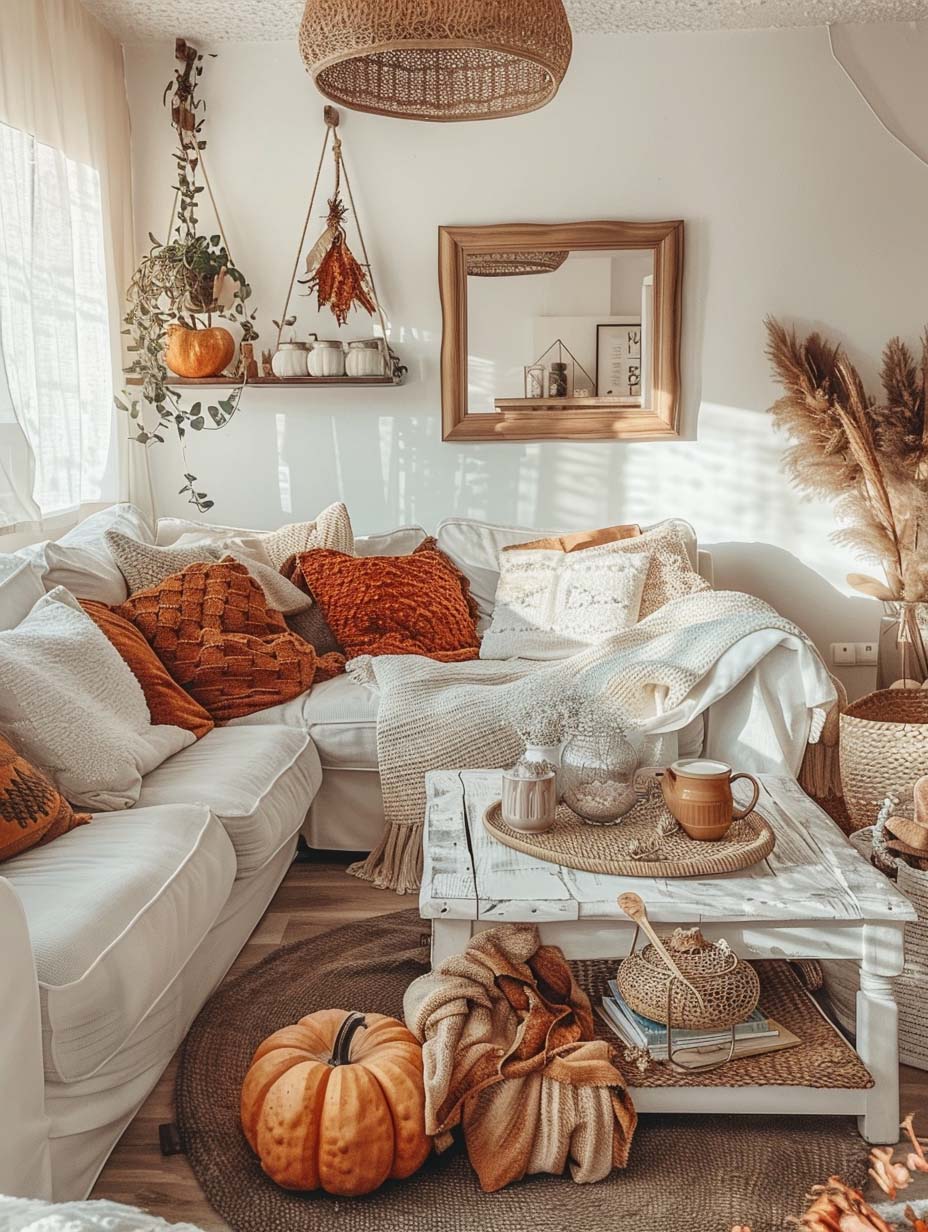 4. Autumnal Cozy Corner