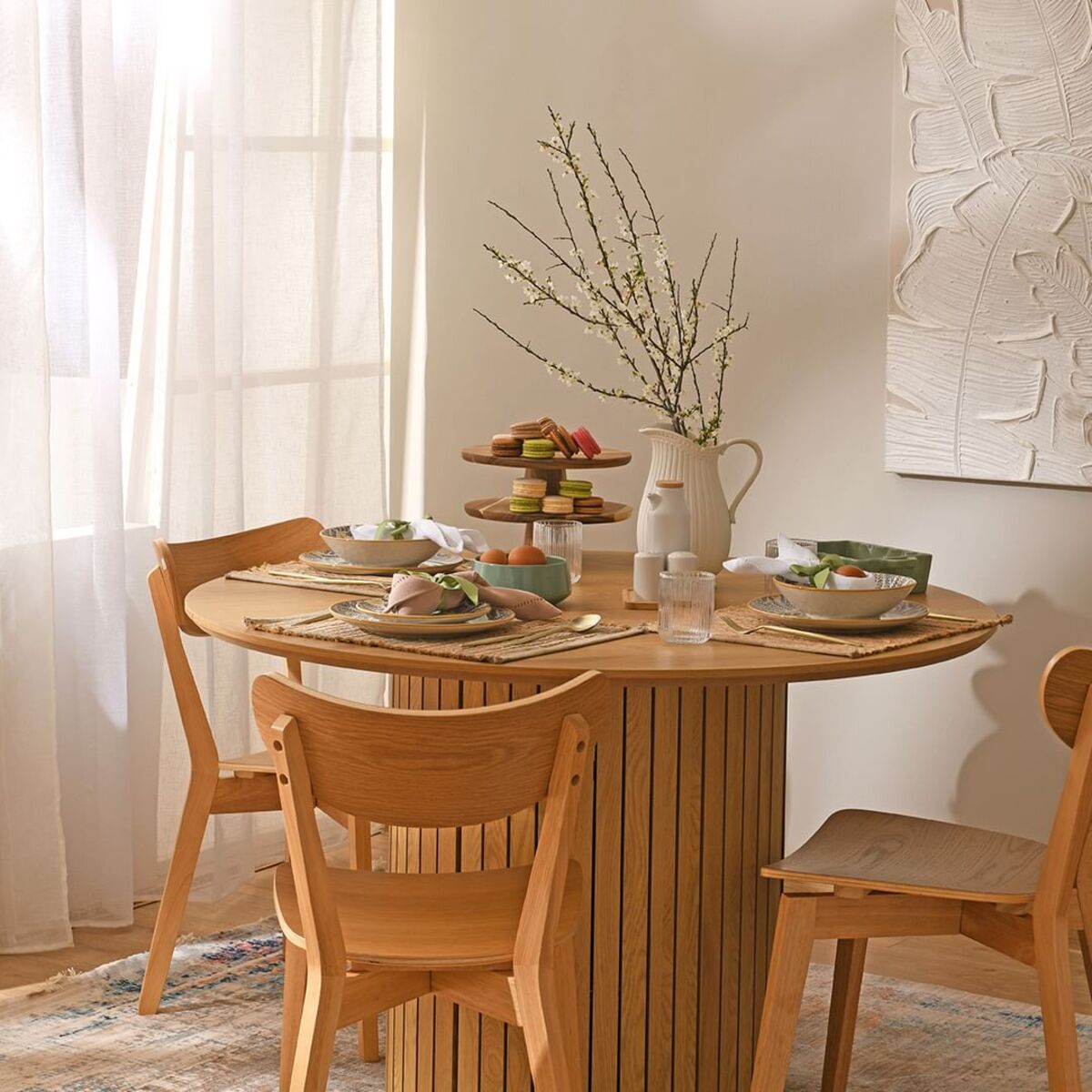 chic and space saving dining table ideas 2