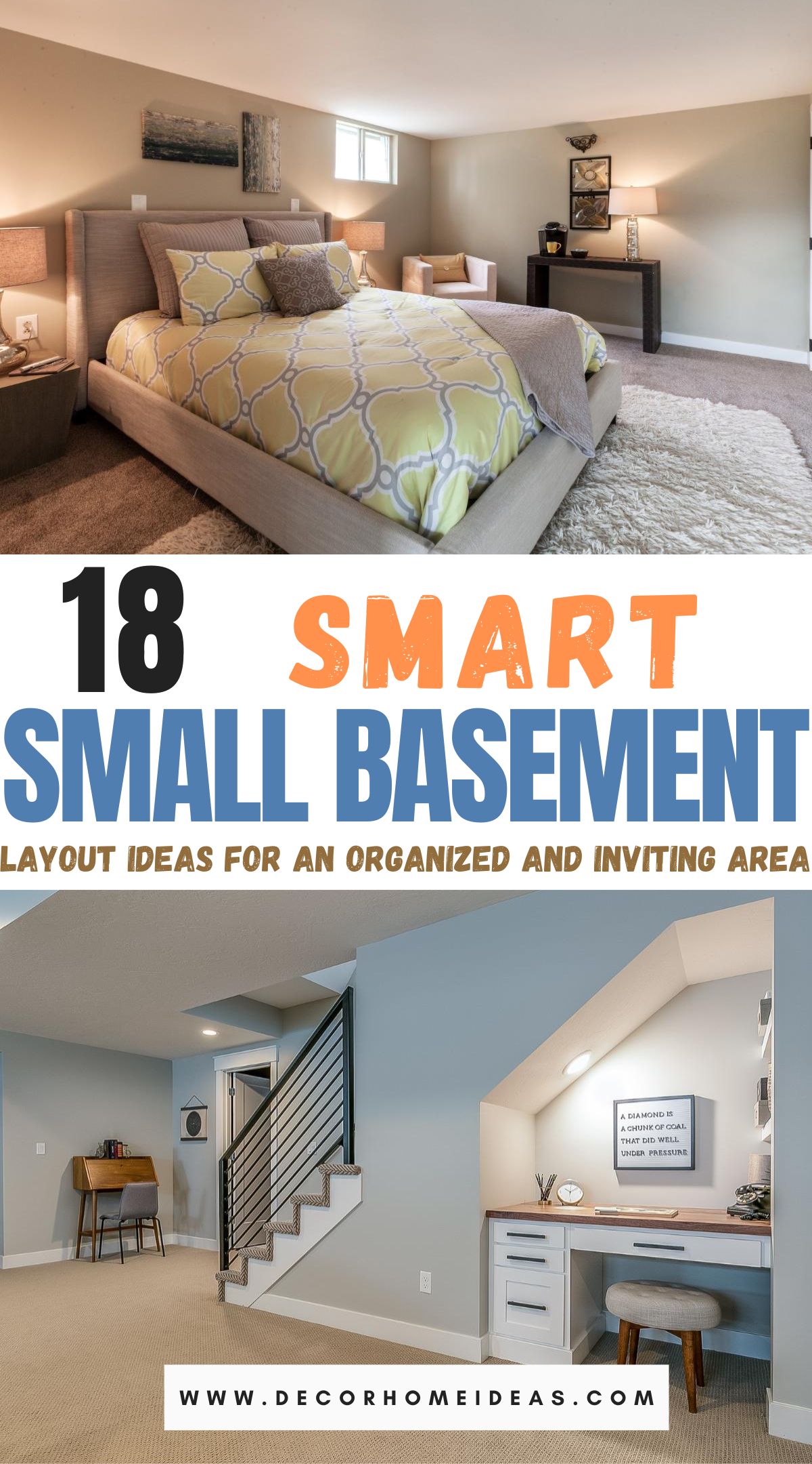 creative small basement layout ideas