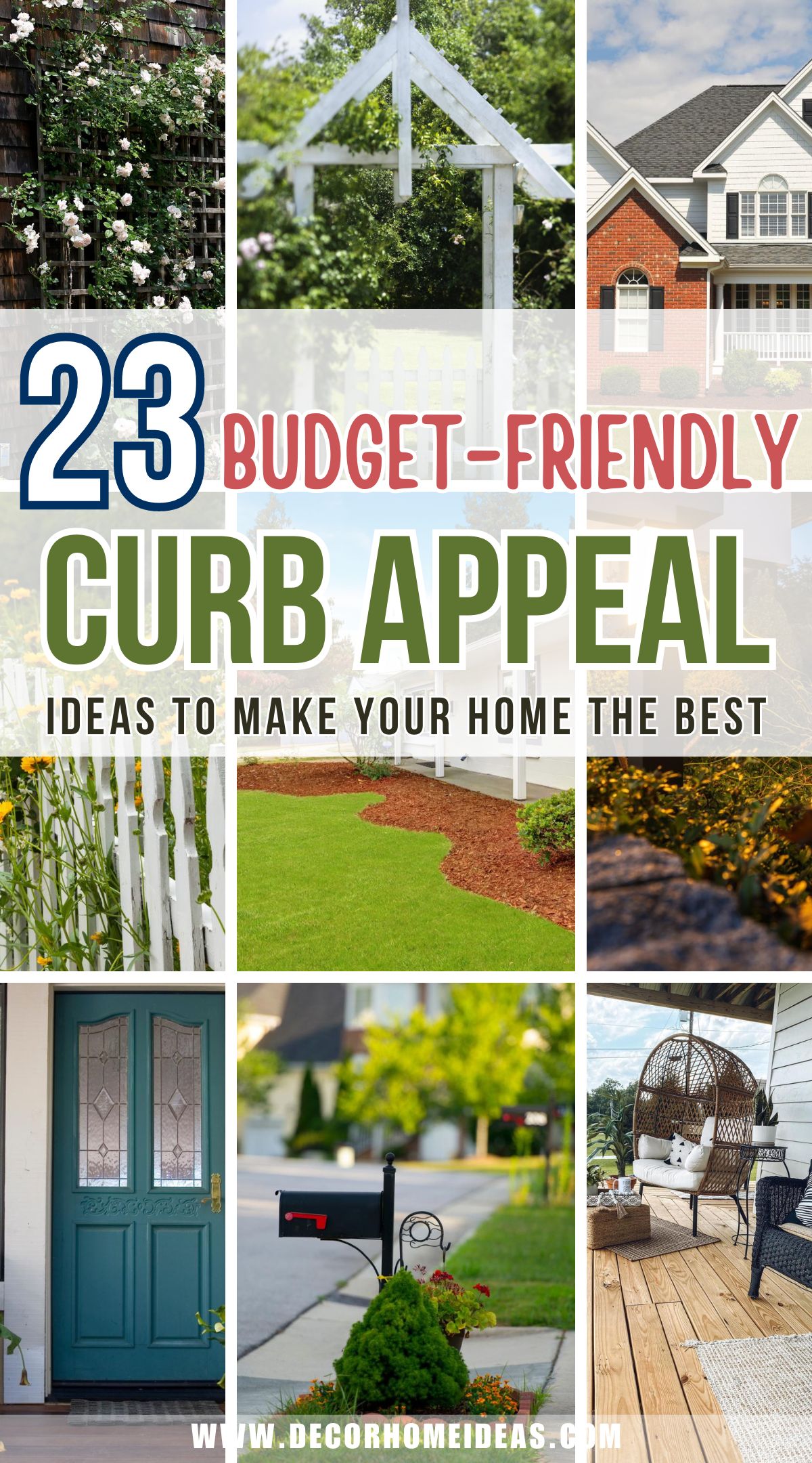 curb appeal on a budget