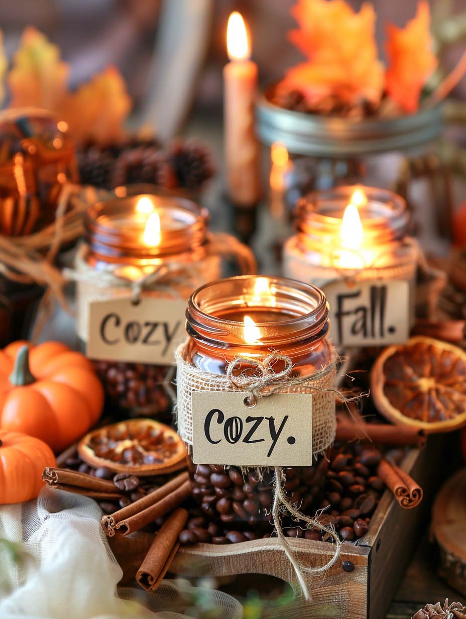 fall candle decorations 4