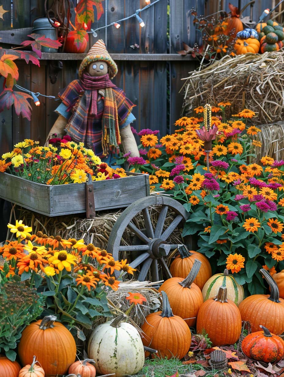 fall gardening and decorations 1