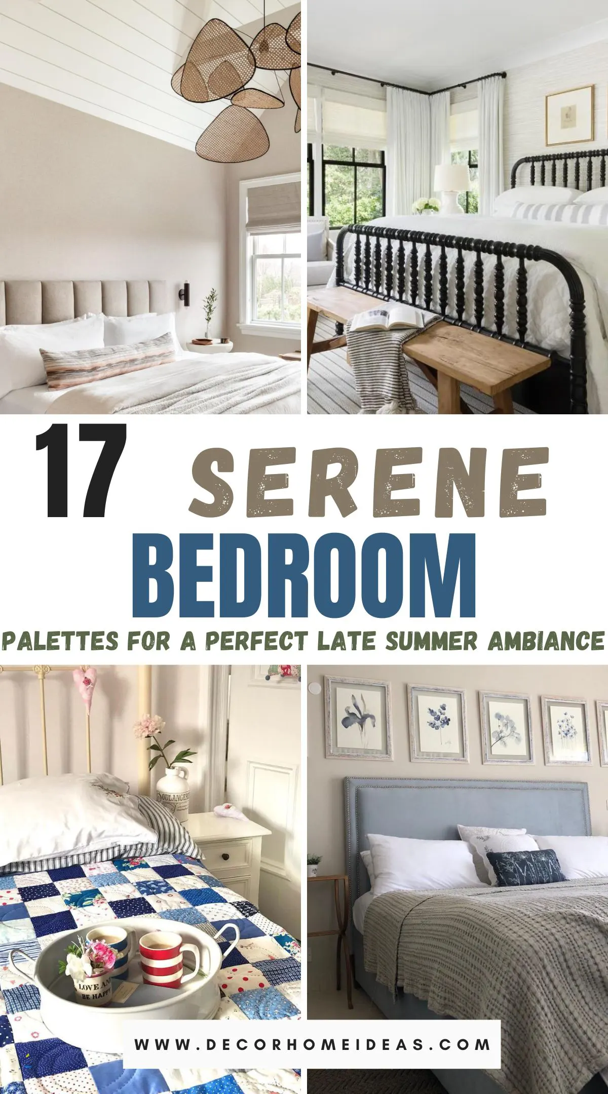 Discover 17 dreamy bedroom color schemes perfect for those late summer nights. From soothing pastels to rich, vibrant hues, these combinations create a tranquil and inviting atmosphere. Explore how to transform your bedroom into a serene retreat with these inspiring ideas. Find your perfect palette!