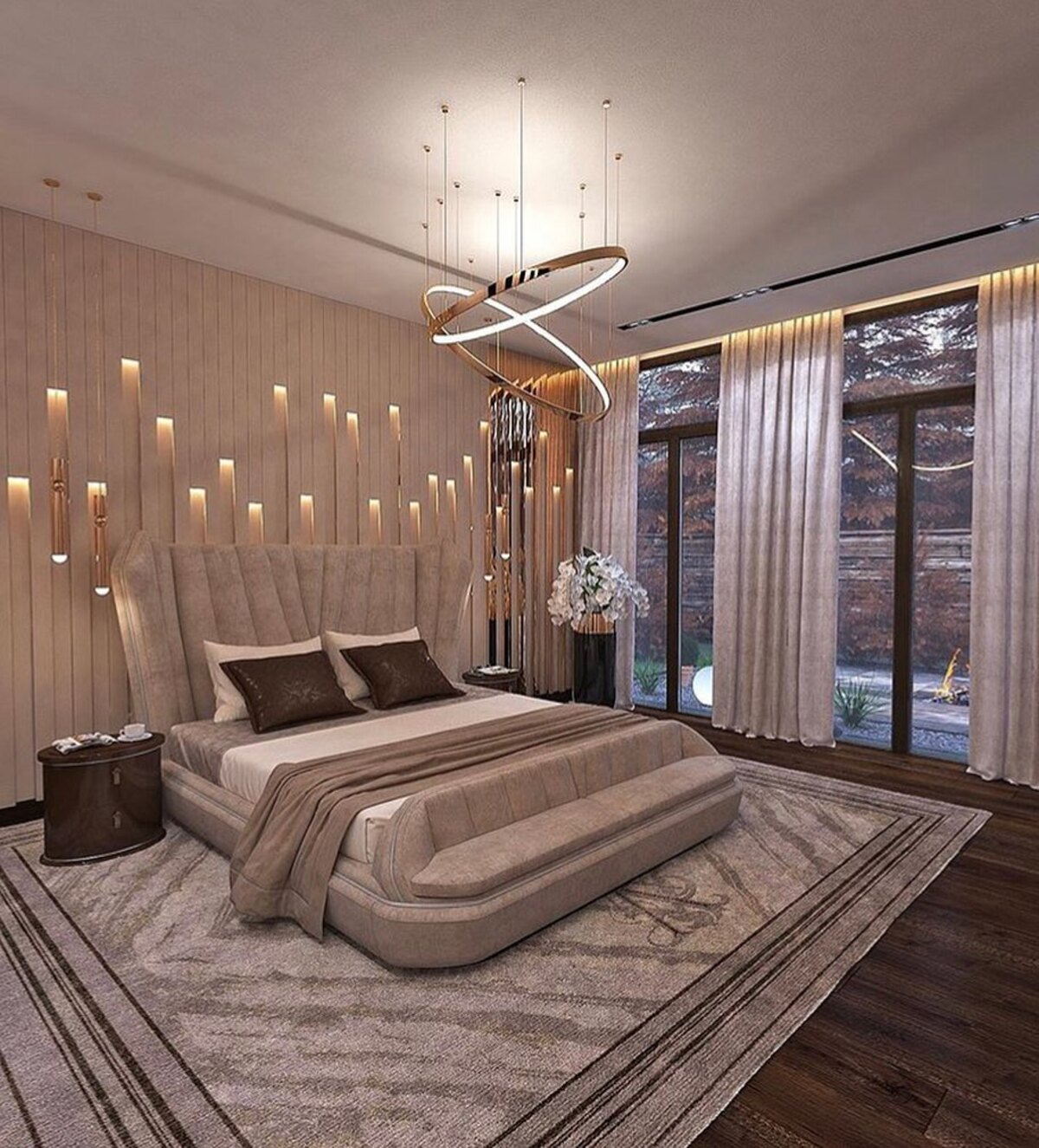 luxurious master bedroom retreats 1