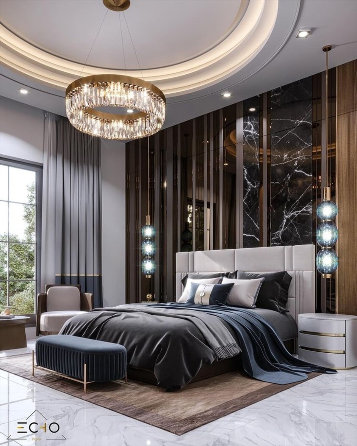 luxurious master bedroom retreats 12