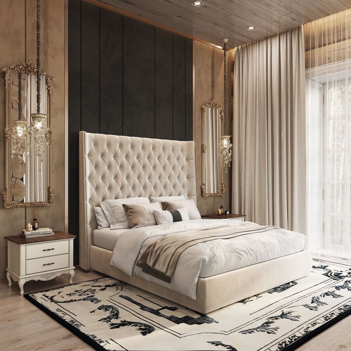 luxurious master bedroom retreats 15