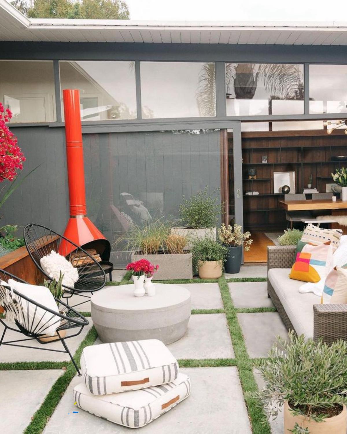 midcentury modern landscape ideas 13