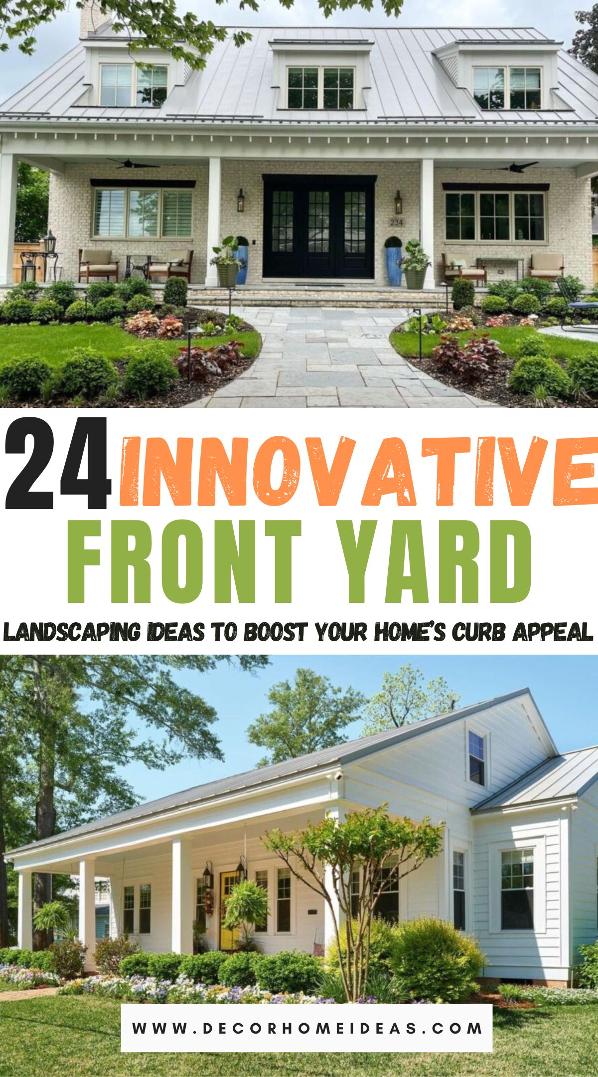 24 Modern Front Yard Landscaping Ideas To Elevate Your Home’s Curb Appeal