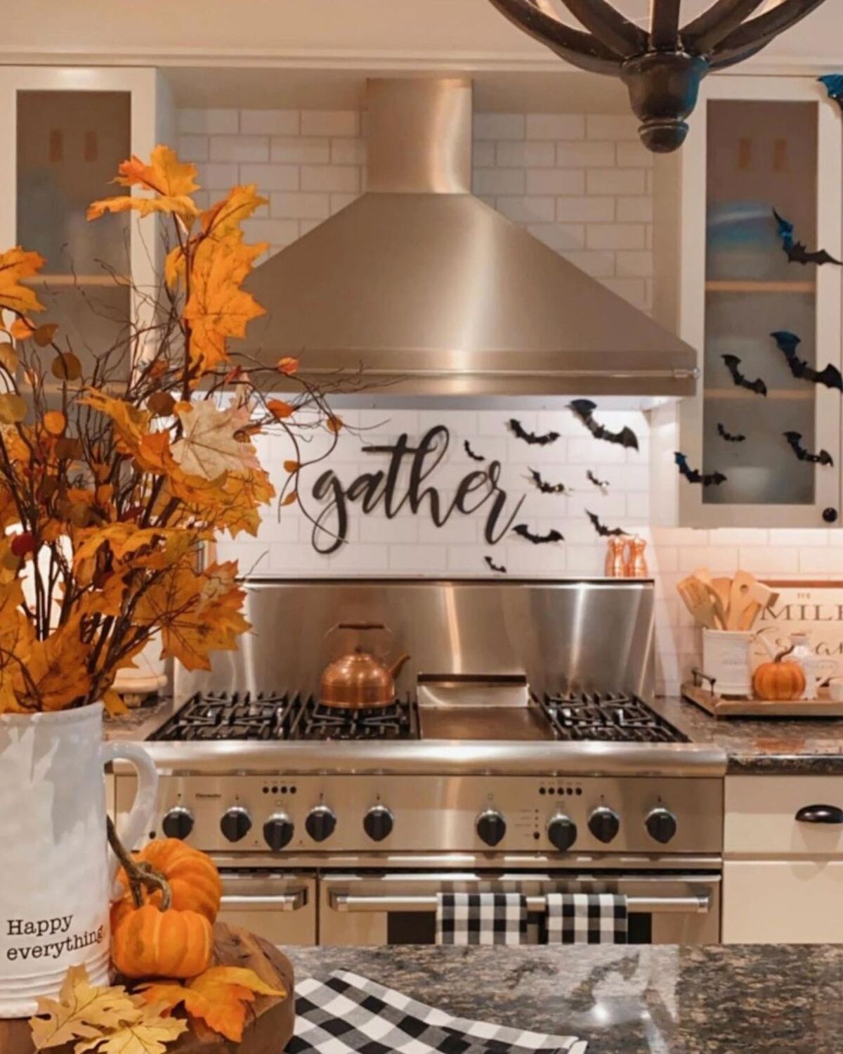 spooky halloween kitchen decor ideas 1