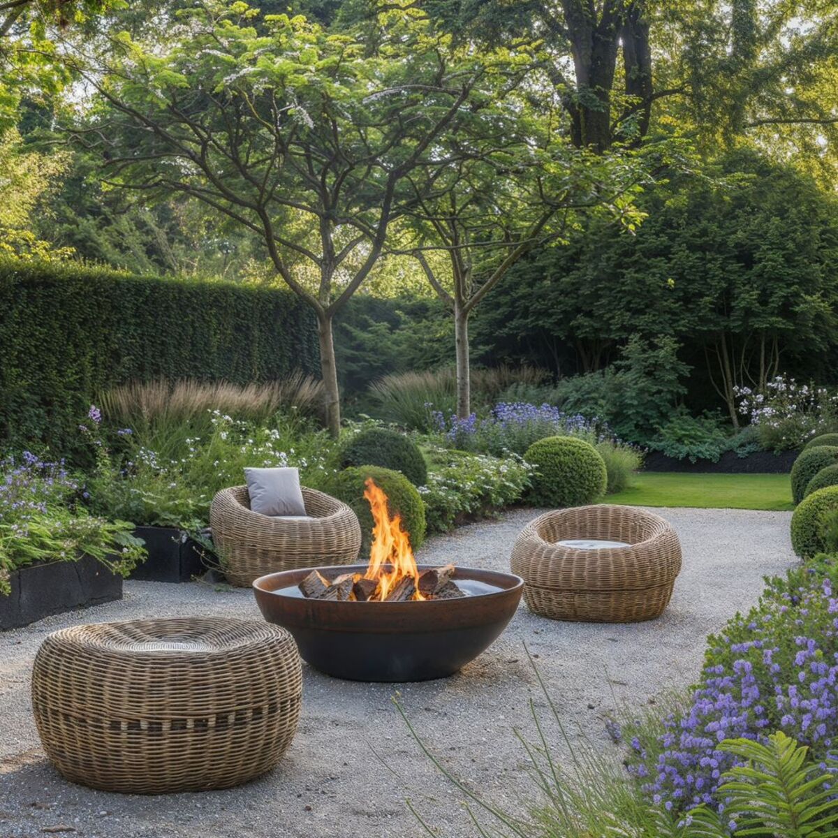 stunning backyard landscape design ideas 6