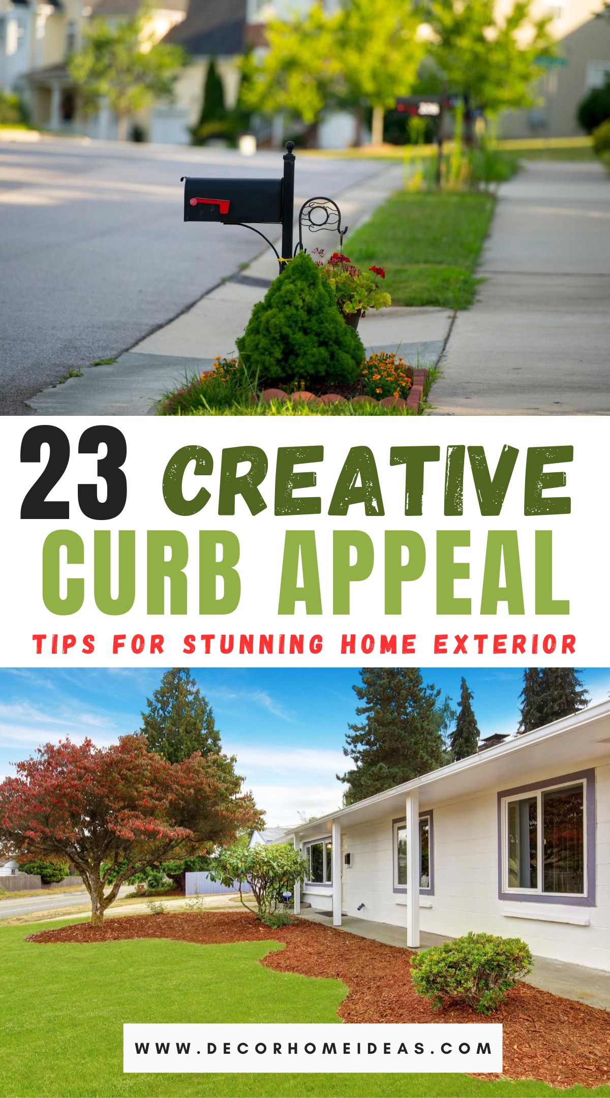 top budget friendly curb appeal ideas