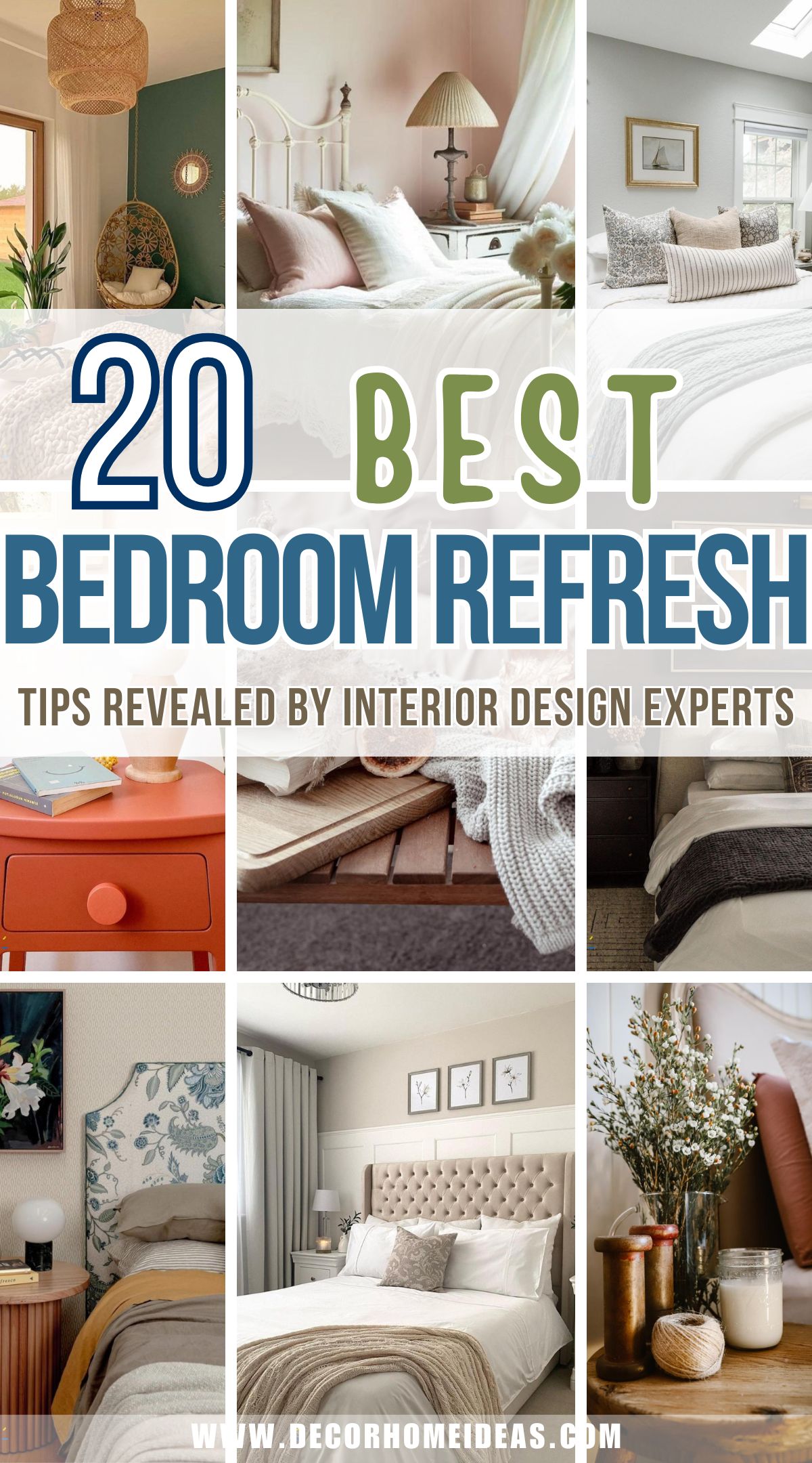 top expert tips to refresh bedroom ideas