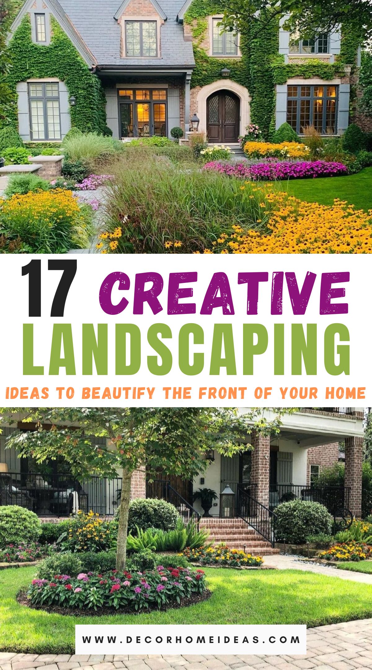 top landscaping ideas for front of house