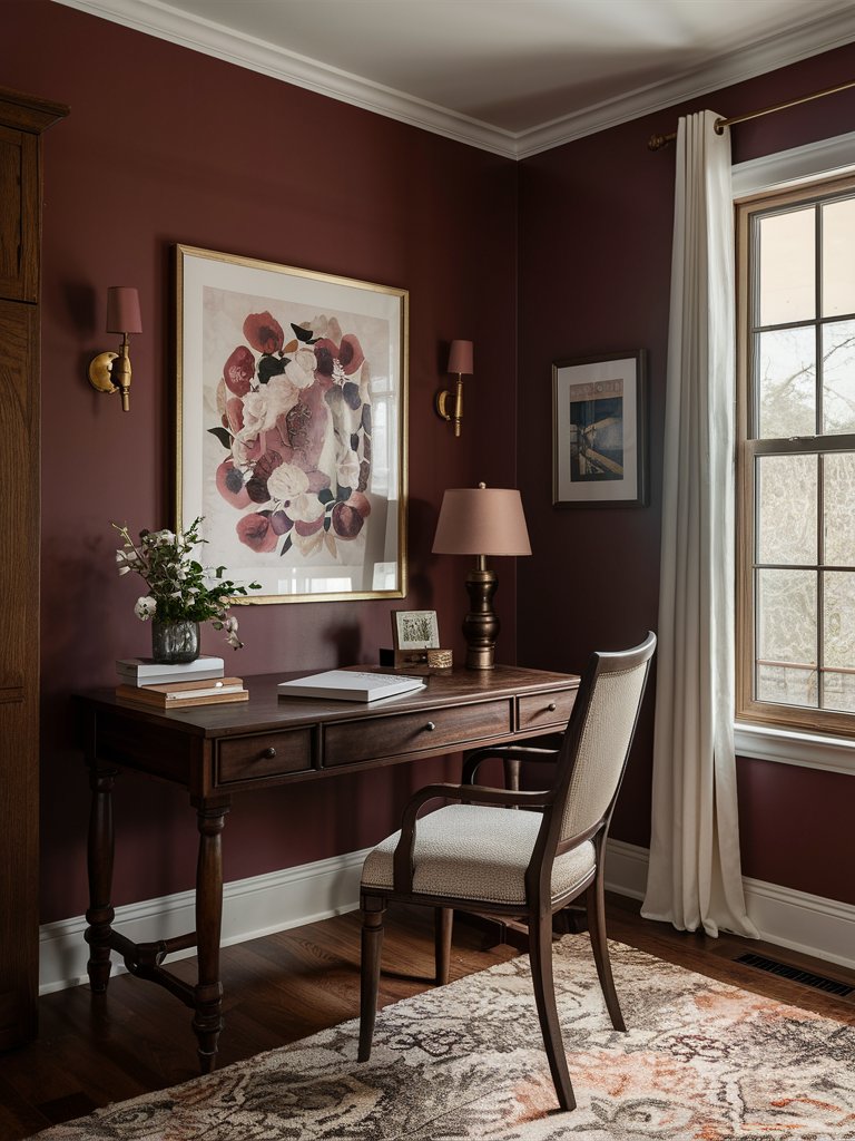 Behr Dark Crimson