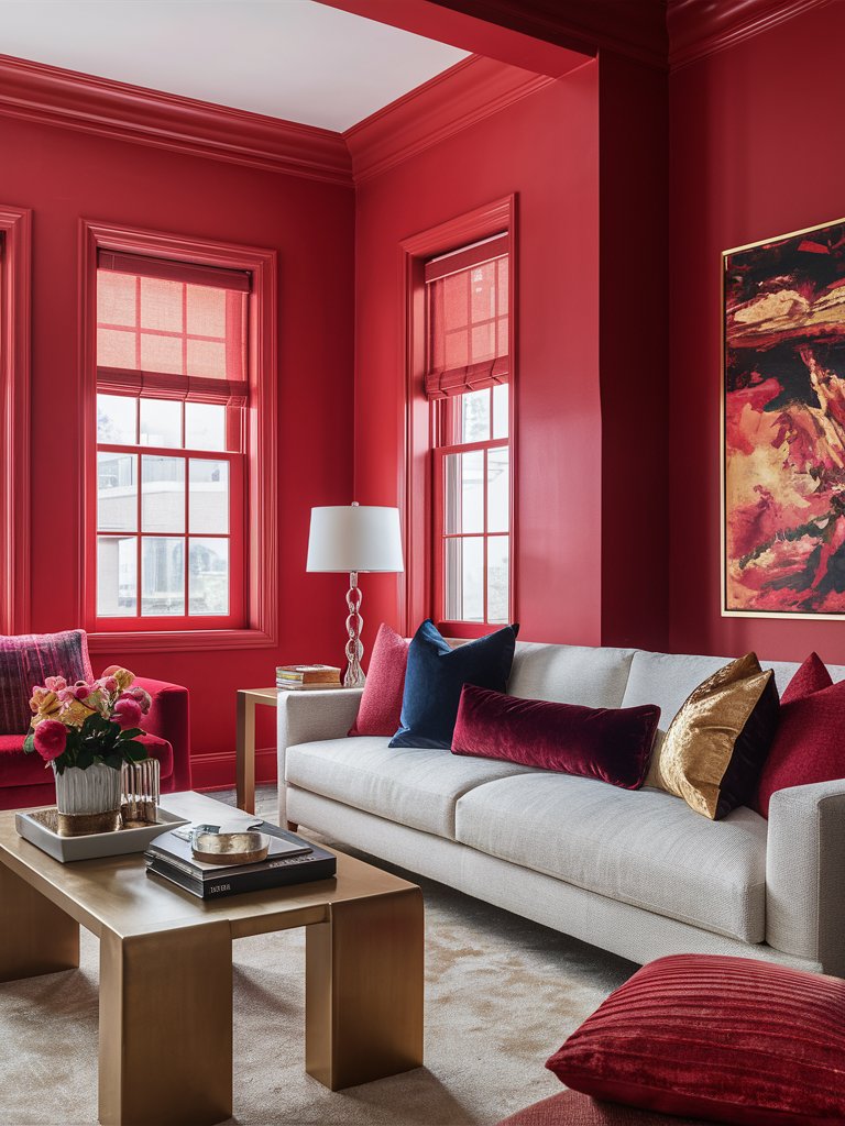 Benjamin Moore Exotic Red