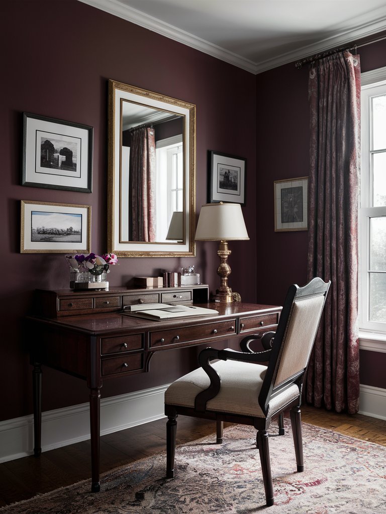 Benjamin Moore New London Burgundy