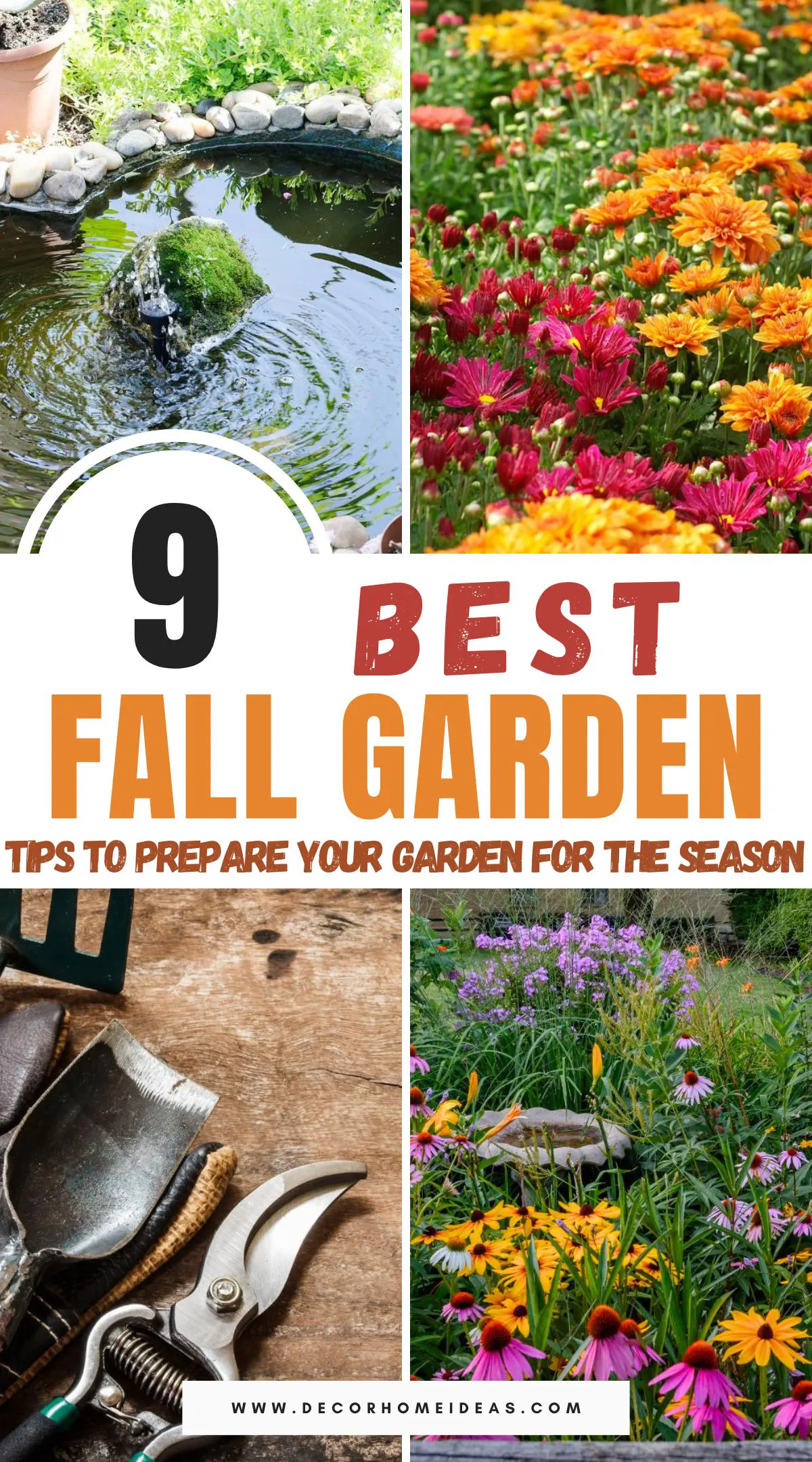 Get your garden ready for the fall with these 9 essential tips! From soil preparation and mulching to planting the right crops for cooler weather, this guide covers everything you need to keep your garden thriving. Discover expert advice on protecting plants from frost and making the most of the autumn season.