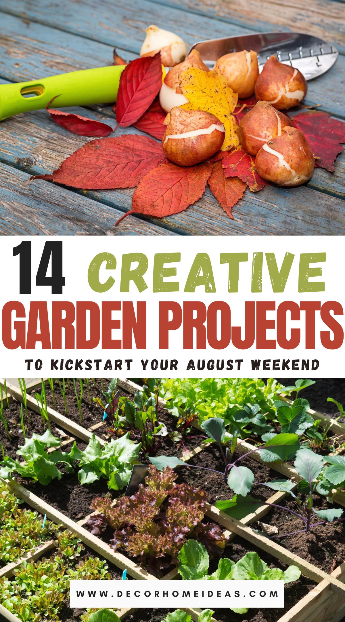 best weekend diy garden projects August