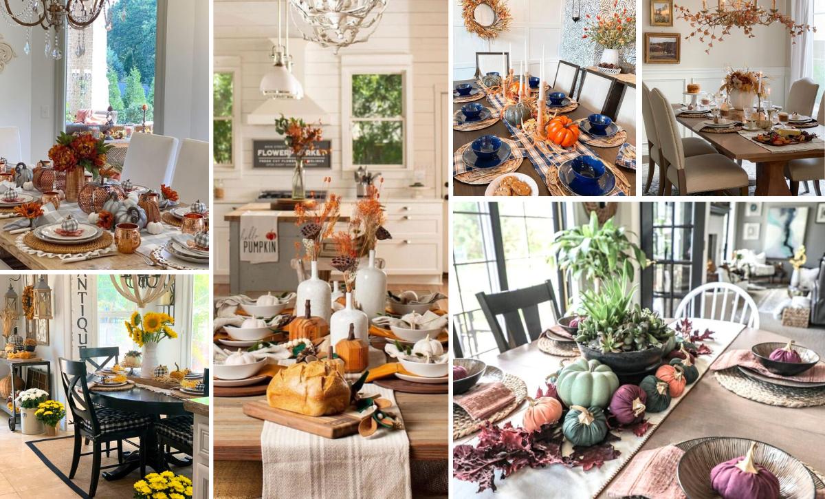 fall tablescapes