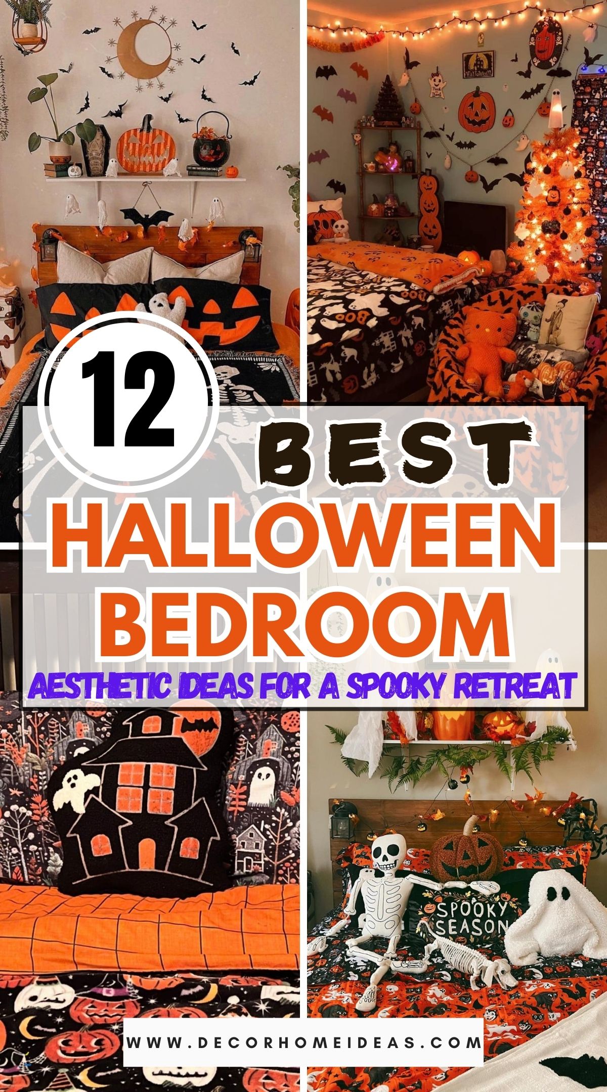 Transform your bedroom into a spine-chilling sanctuary with these 12 eerie Halloween aesthetic ideas. Discover how to create a spooky retreat with ghostly decor, eerie lighting, and haunting accessories. Uncover unique tips to evoke the perfect blend of creepy and cozy, making your space the ultimate Halloween haven.