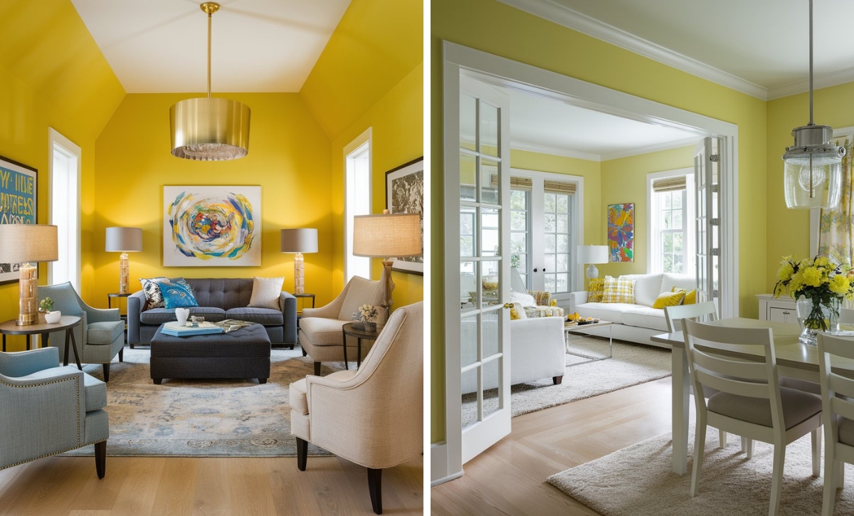 12 Fresh Lemon Yellow Paint Colors for a Bright Home