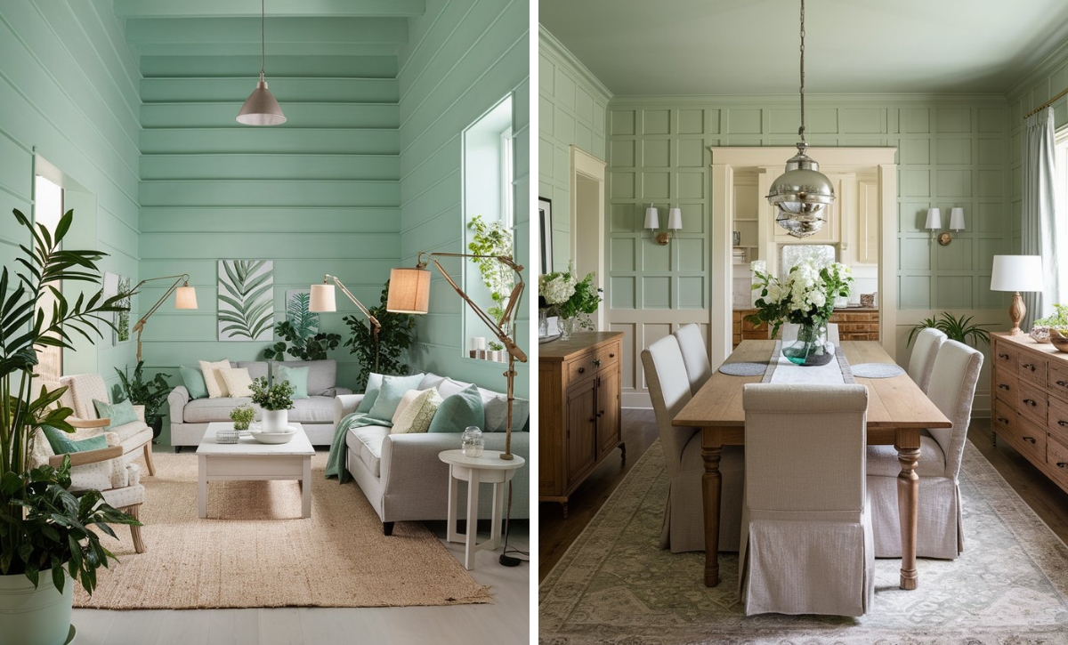 12 Inviting Mint Green Paint Colors That Refresh Any Space