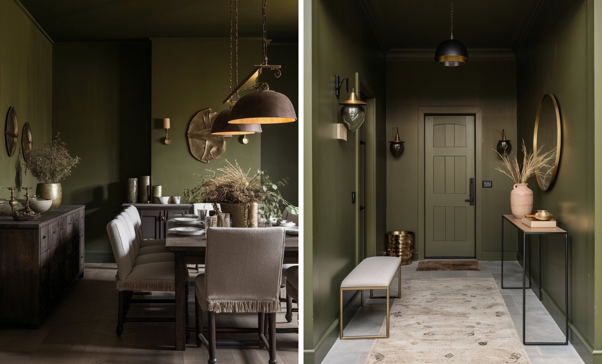 12 Versatile Olive Green Paint Colors for Any Room