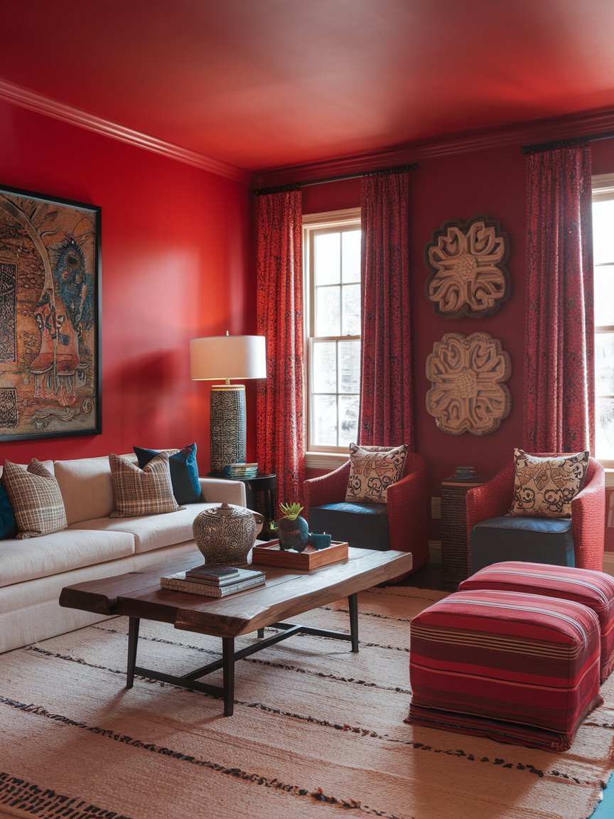 Benjamin Moore Moroccan Red