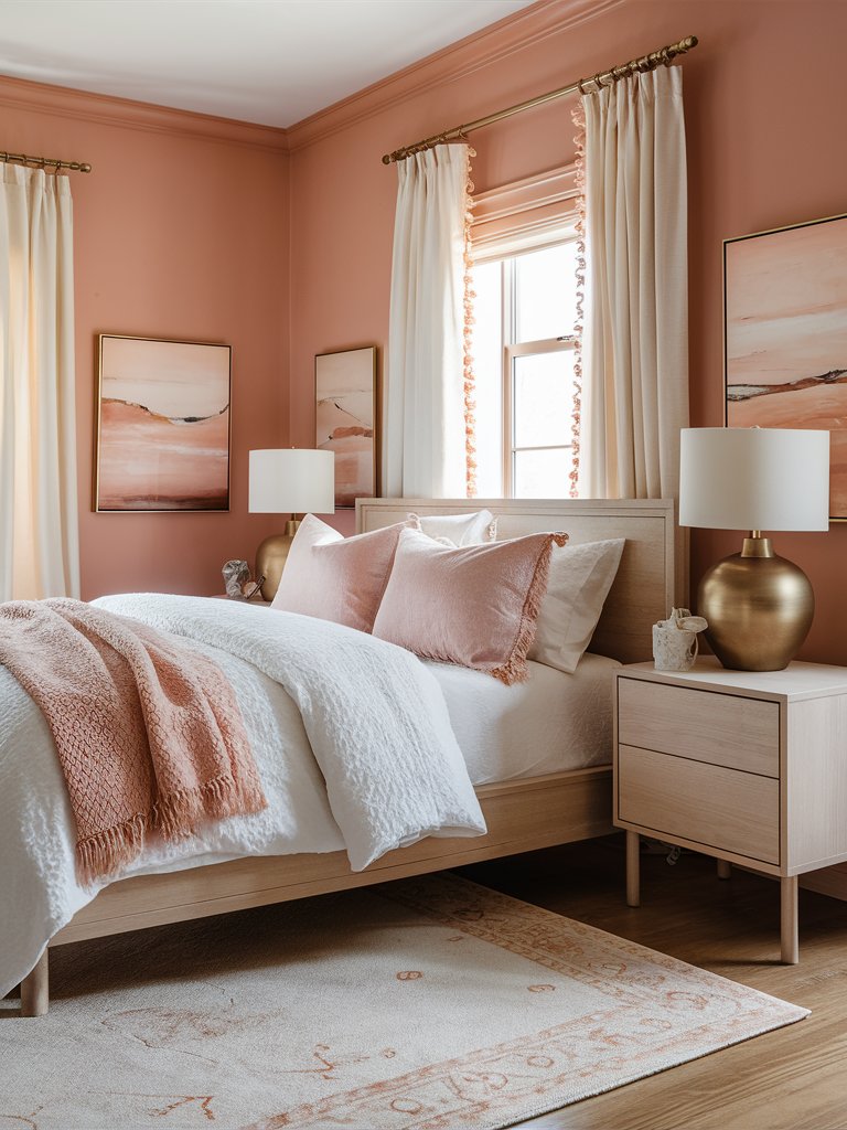 Benjamin Moore Salmon Peach