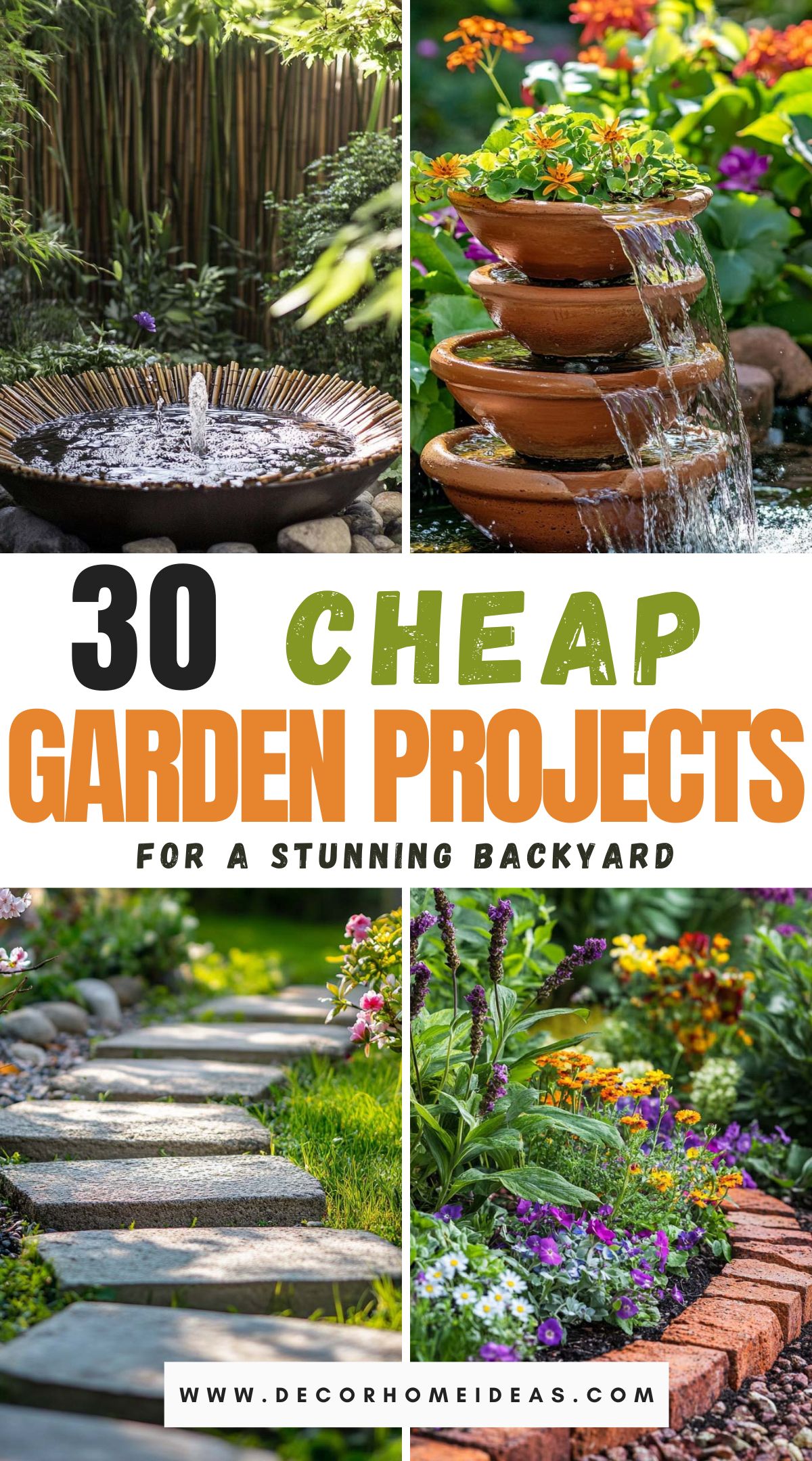 Transform your garden into a stunning oasis without spending a fortune! Discover 30 cheap and easy DIY garden projects that anyone can do. From simple decor hacks to brilliant planting ideas, these budget-friendly tips will make your backyard the envy of the neighborhood. Click to see how easy it is to beautify your outdoor space today!