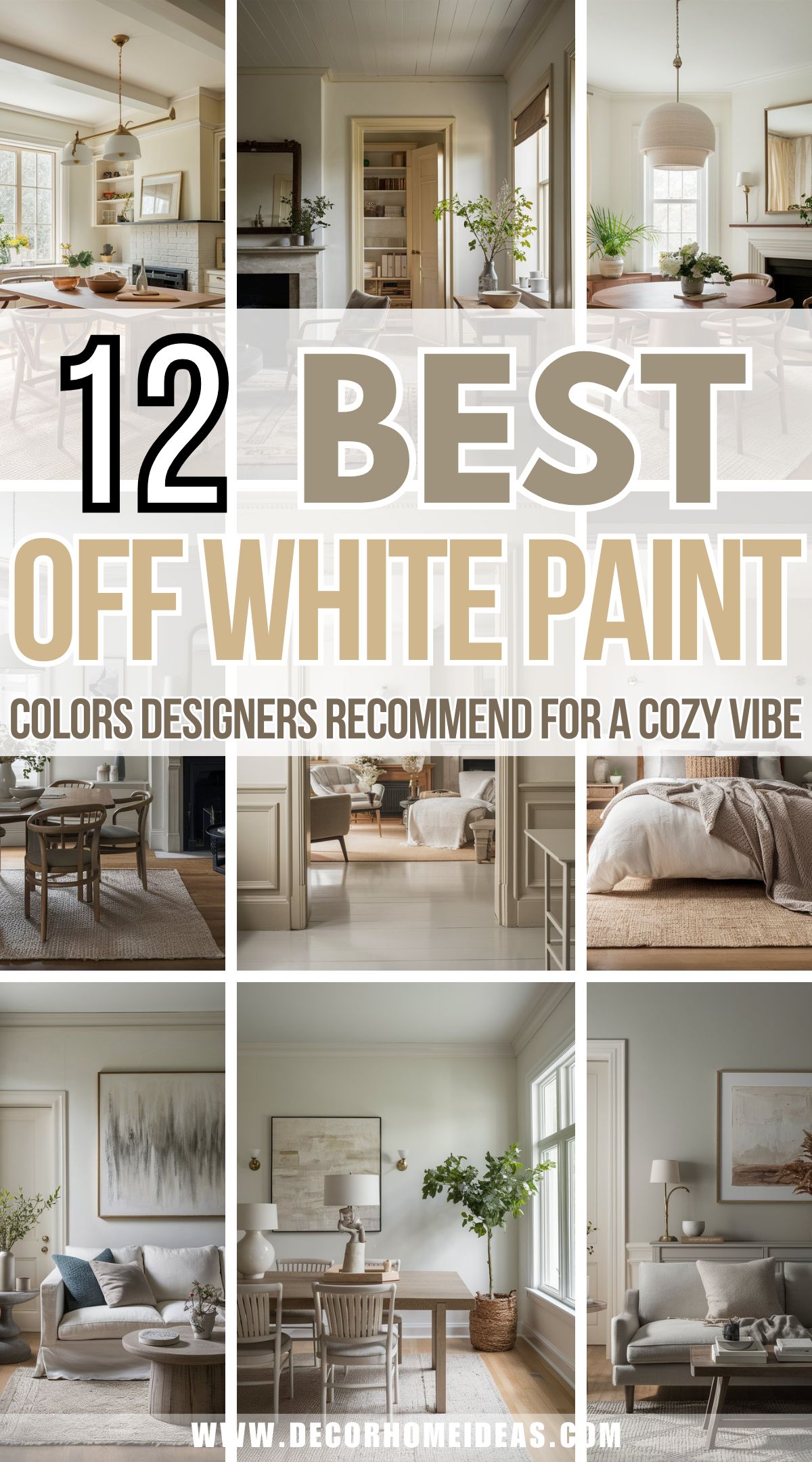 Best Off White Paint Colors