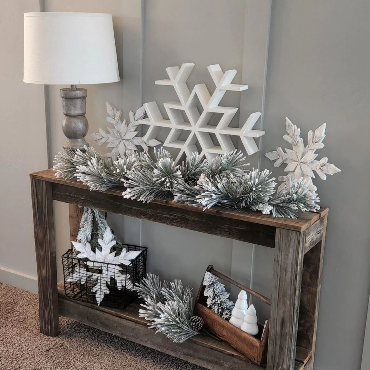 enchanting snowflake decor ideas 14