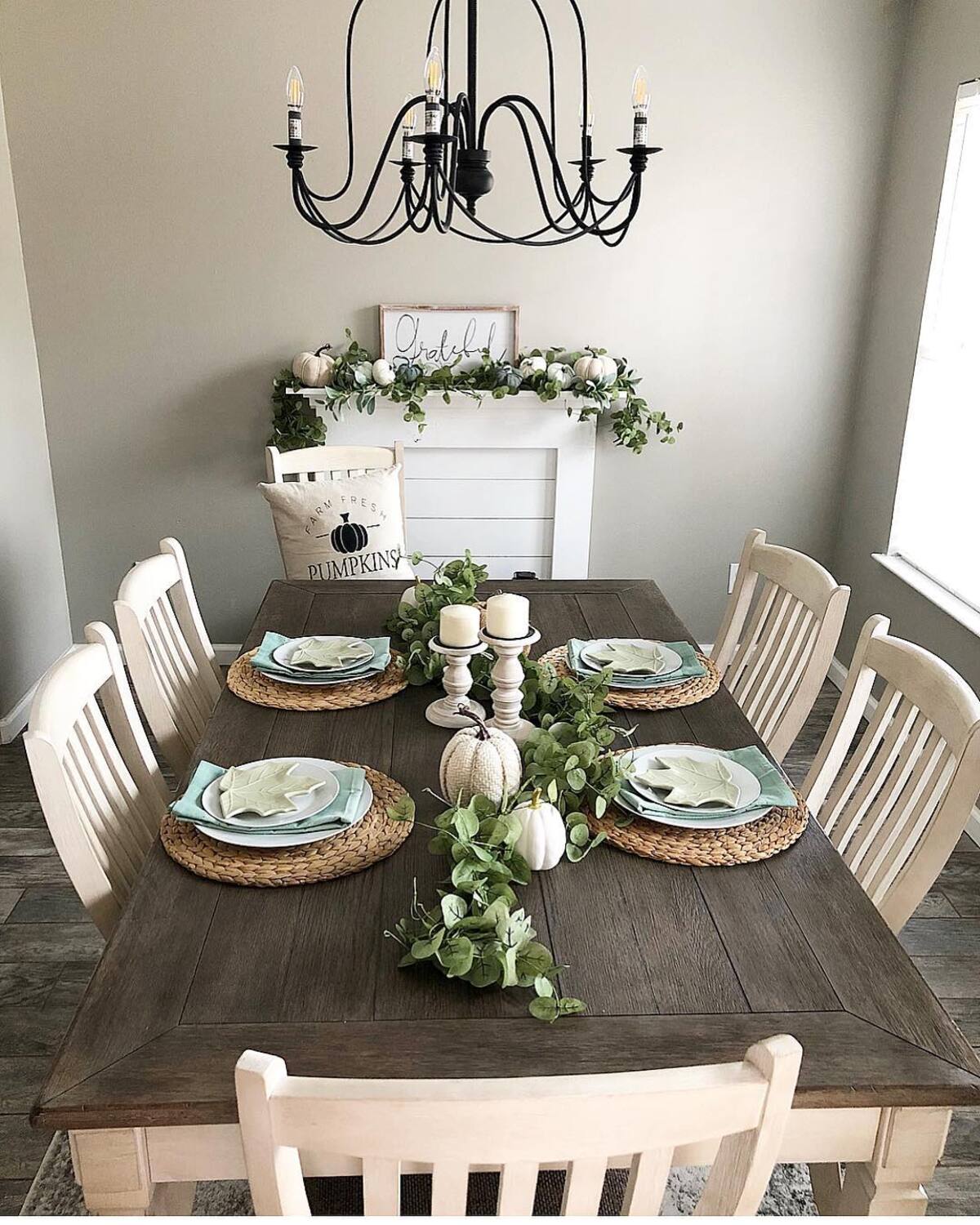 harvest inspired dining room ideas 10