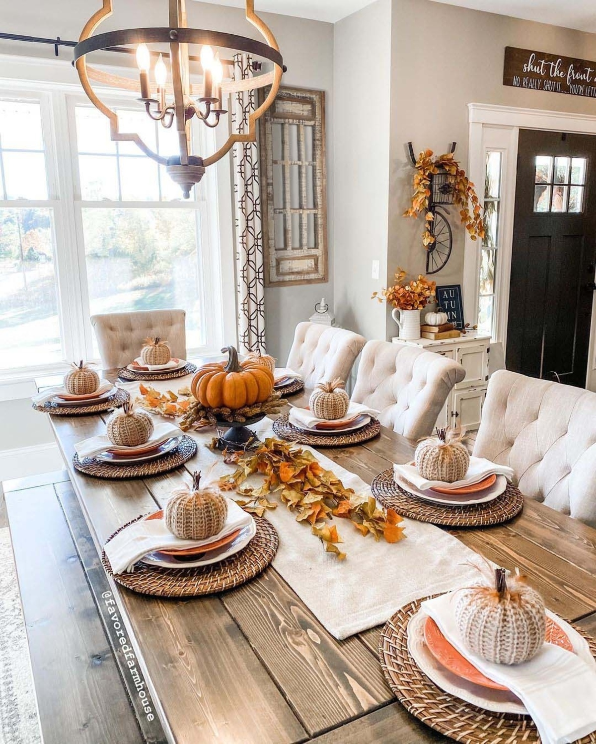 harvest inspired dining room ideas 12