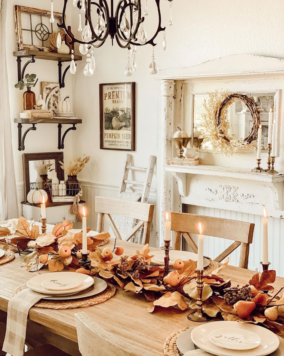 harvest inspired dining room ideas 9