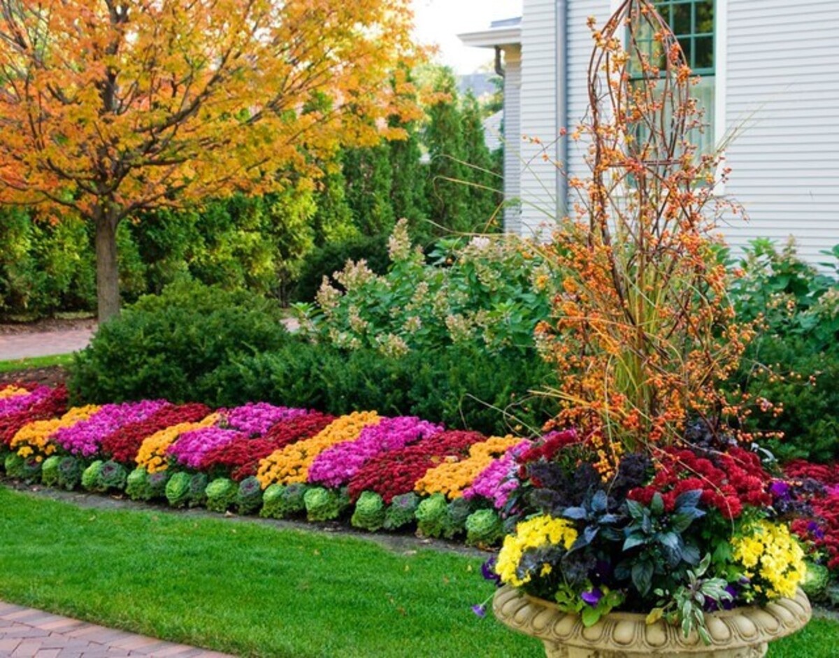 inventive fall garden landscaping ideas 12