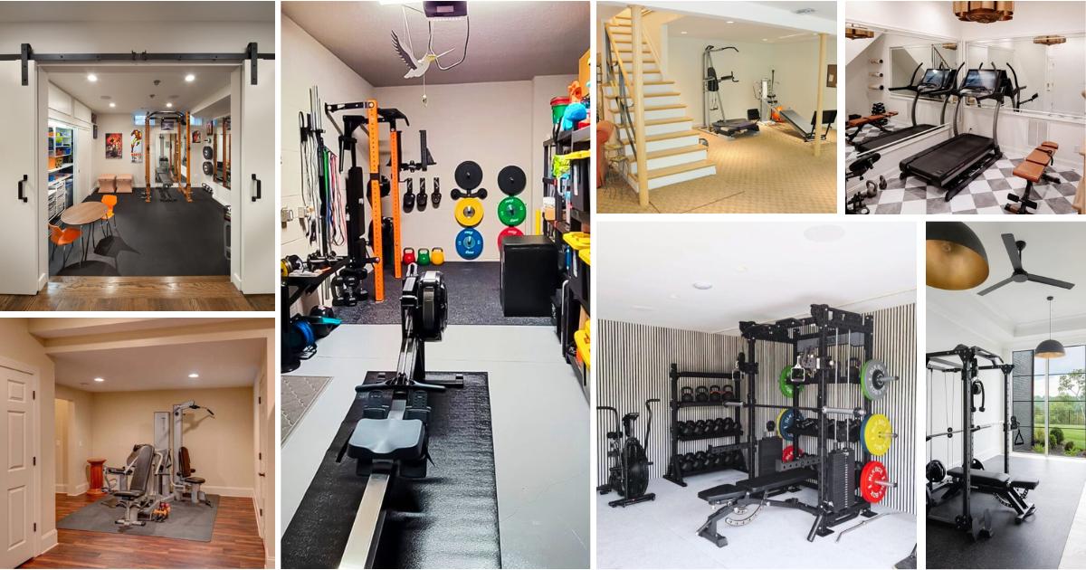 mini gym at home ideas