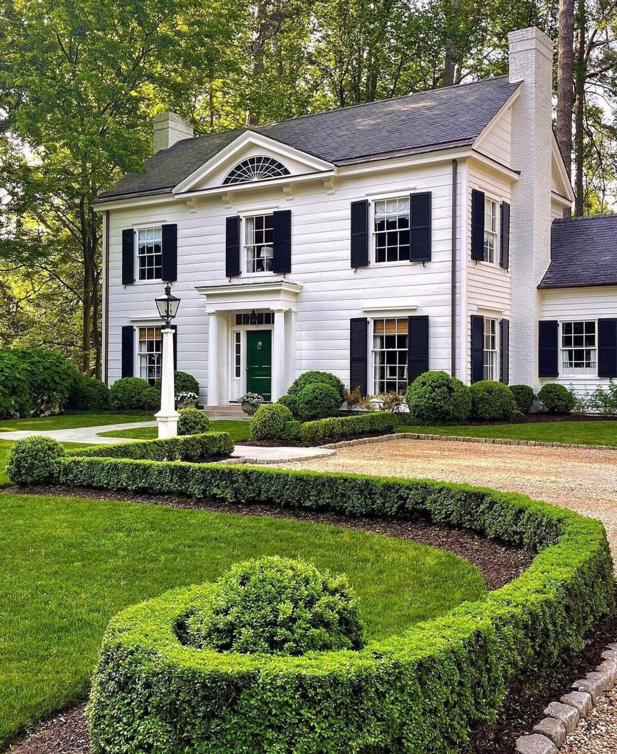 most beautiful boxwood landscaping ideas 1